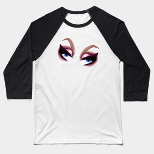 Trixie Mattel's iconic eye makeup Baseball T-Shirt